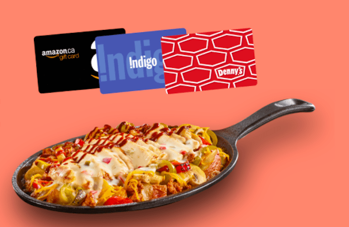 Denny's Gift Card Giveaway open to Canada 