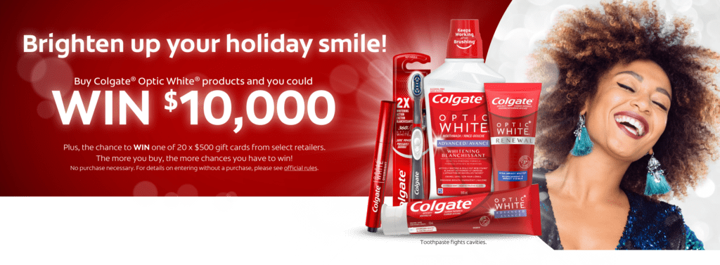 The Colgate Optic White