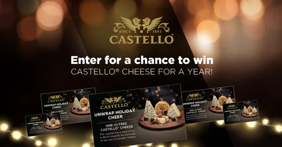 Unwrap Holiday Cheer with Castello Sweepstakes!