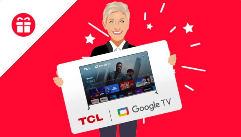 Win an 85” TCL 4-Series with Google TV! 