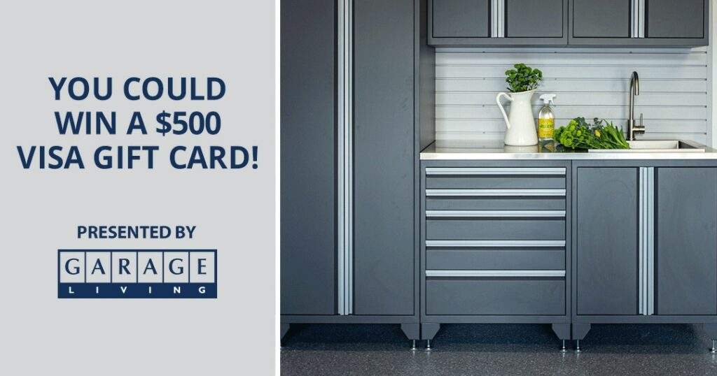 Win a $500 Visa Gift Card From Garage Living!