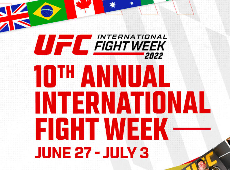 UFC Dream Week International Fight Week Giveaway!